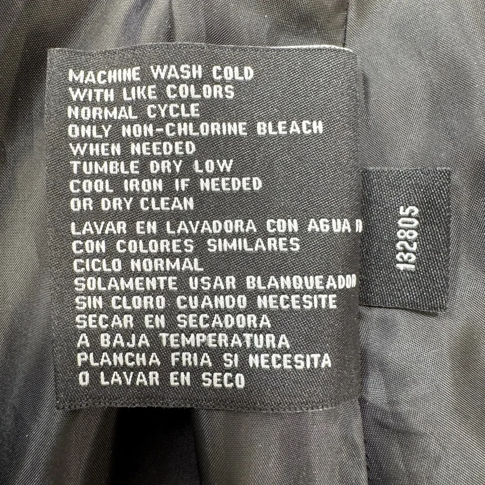 London Fog Hooded Trench Rain Coat Classic Black Womens XXL - Picture 12 of 16